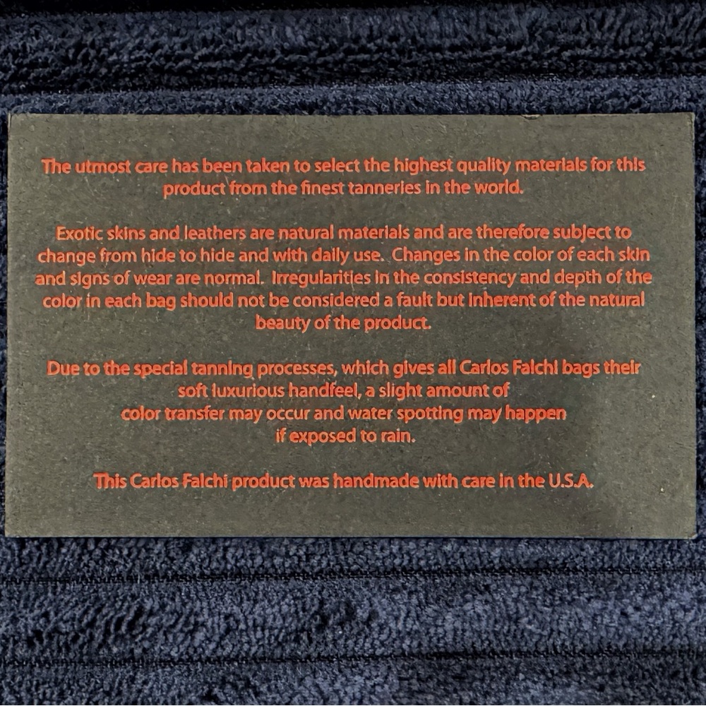 Carlos Falchi Python Clutch Bag - image 7